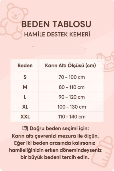 MyElizans Hamile Destek Kemeri