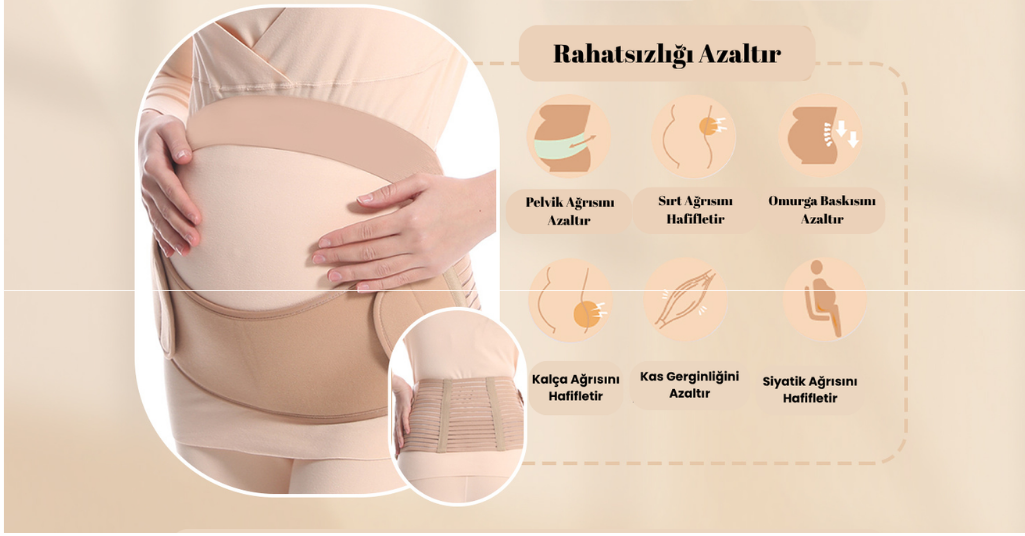 MyElizans Hamile Destek Kemeri